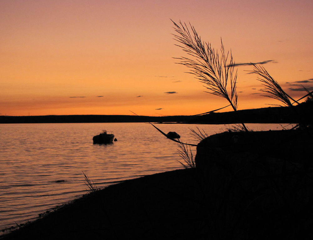 Sonnenuntergang....