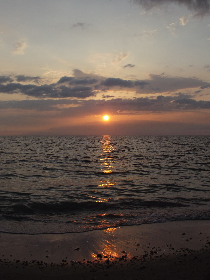 Sonnenuntergang Fehmarn 12.05.2011