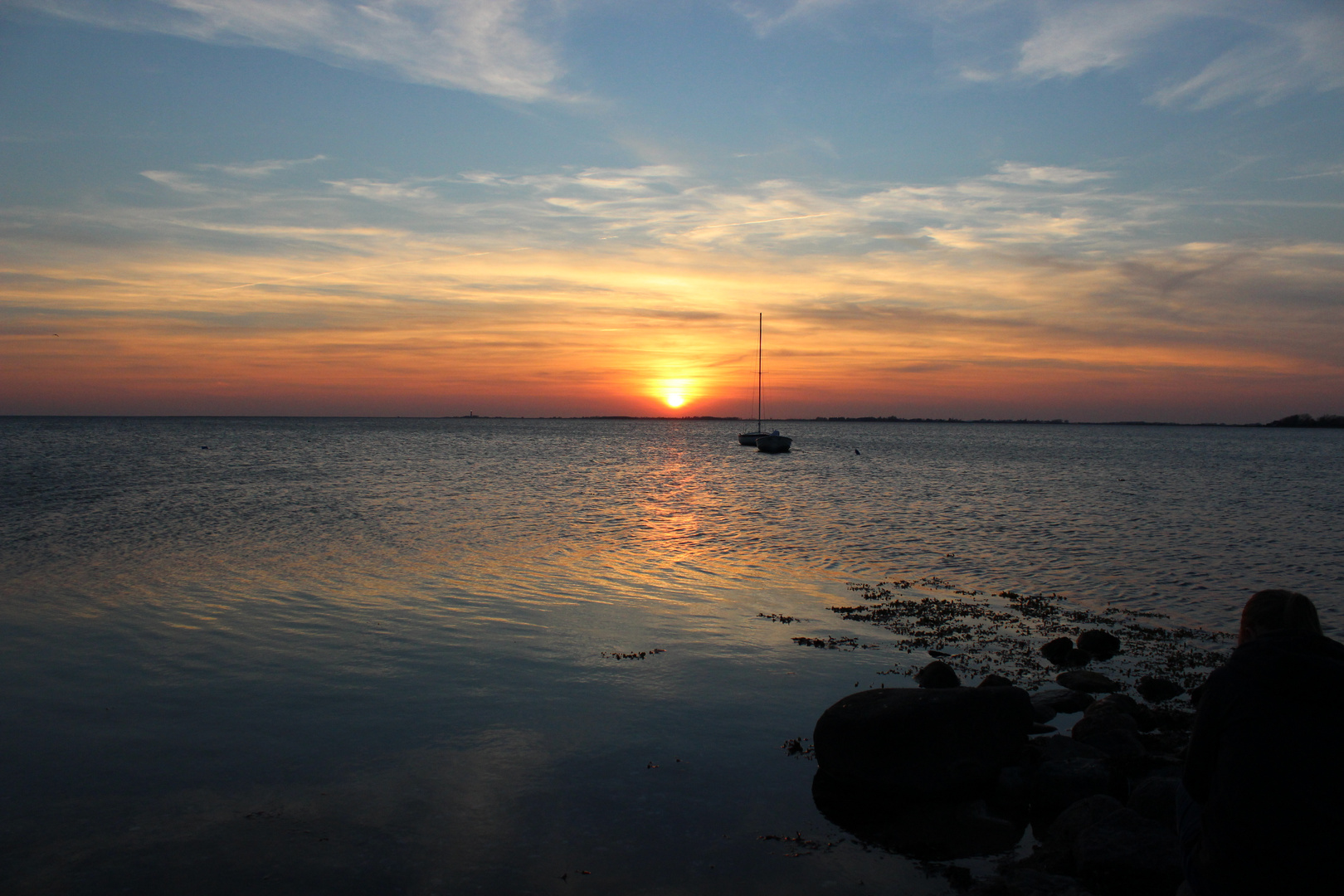 Sonnenuntergang Fehmarn