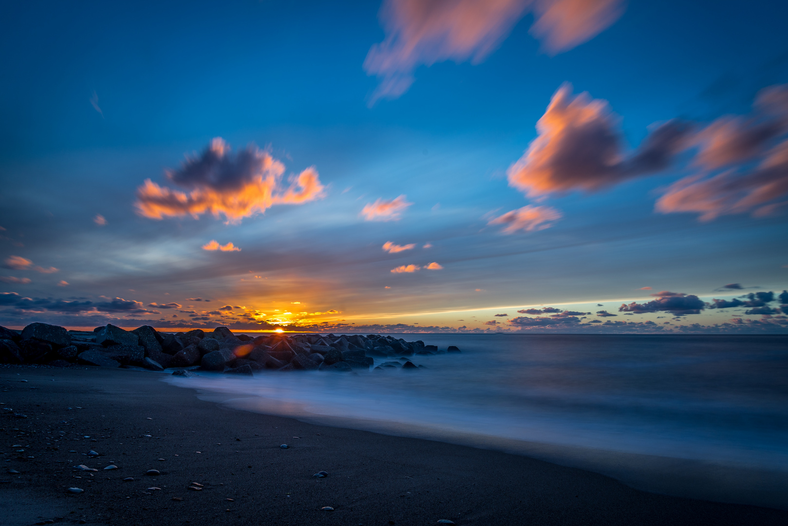 Sonnenuntergang Ferring