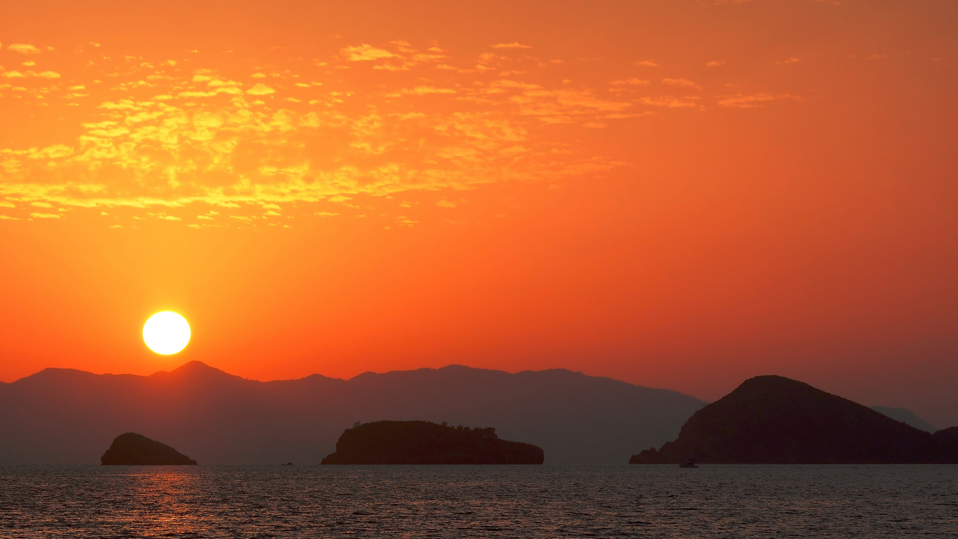 Sonnenuntergang Fethiye