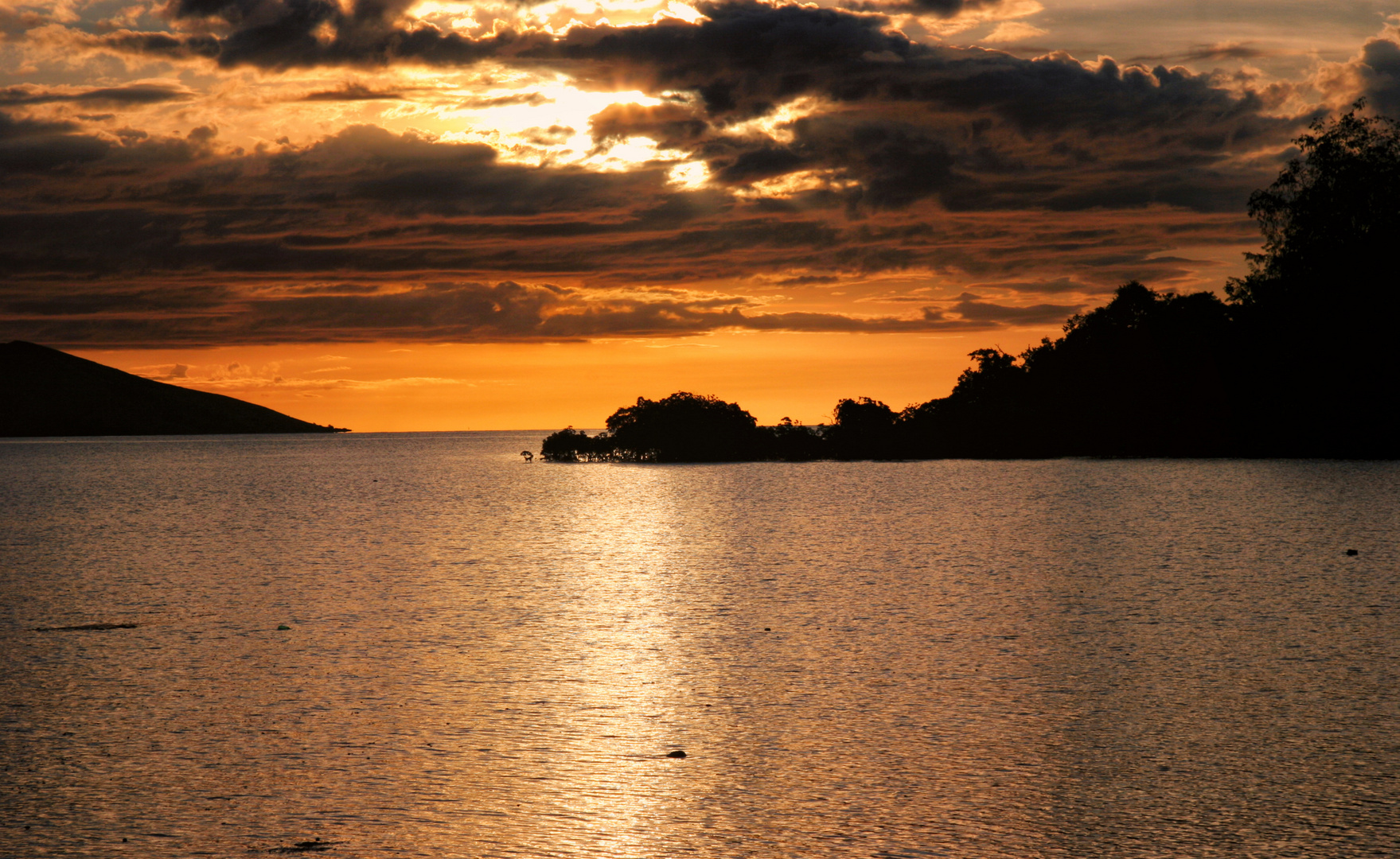 Sonnenuntergang Fidschi