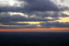 Sonnenuntergang findet heute hinter den Wolken statt!!