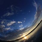 Sonnenuntergang - Fisheye