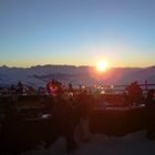 Sonnenuntergang Flims Laax