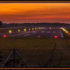 Sonnenuntergang Flugplatz Schwarze Heide, Hünxe (2)