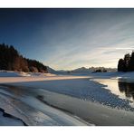 Sonnenuntergang Forggensee