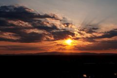 Sonnenuntergang Frankfurt am Main