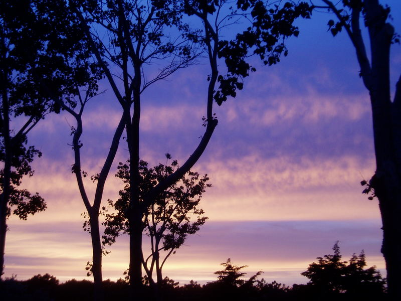 sonnenuntergang Frankreich