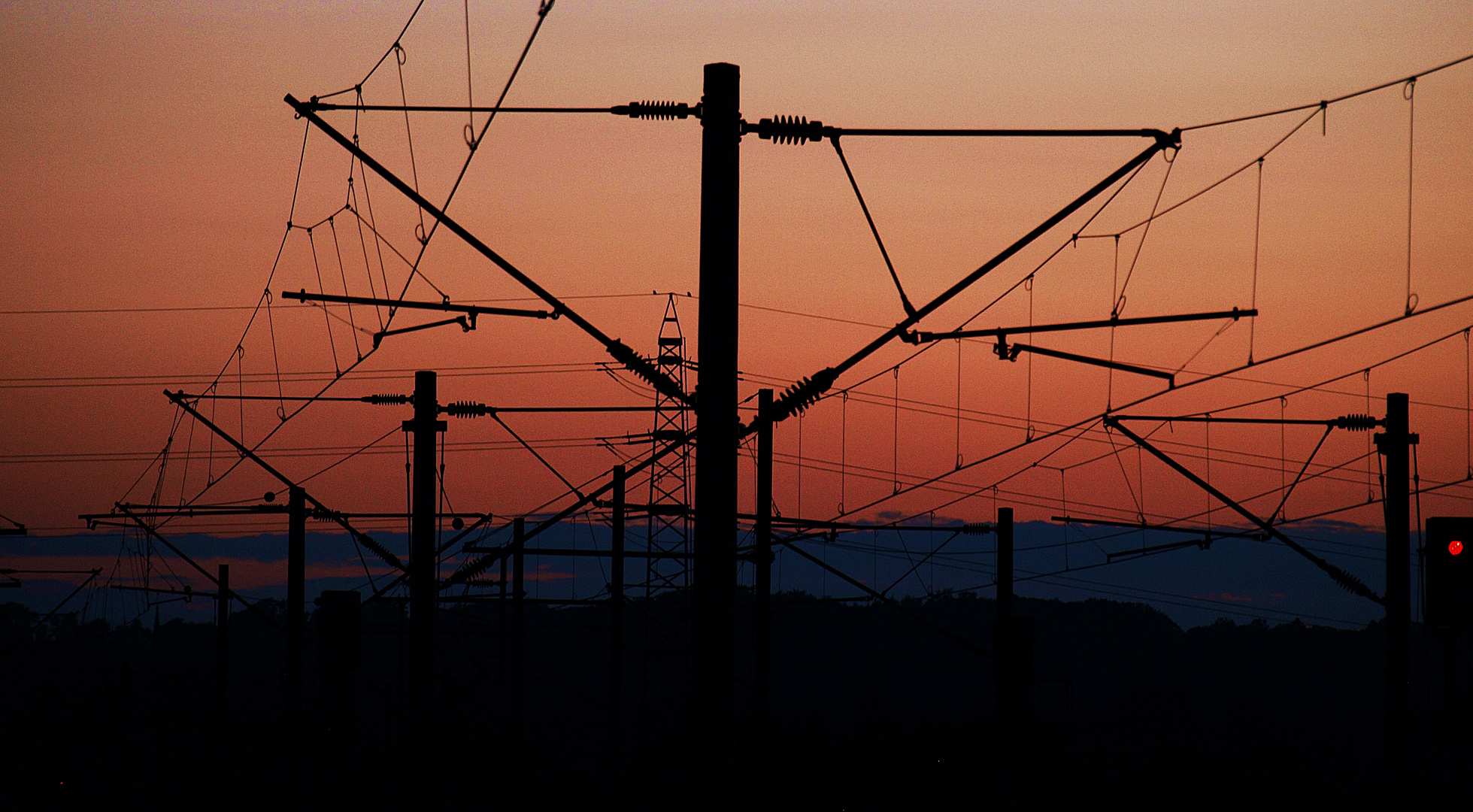 Sonnenuntergang Frechen (Köln)