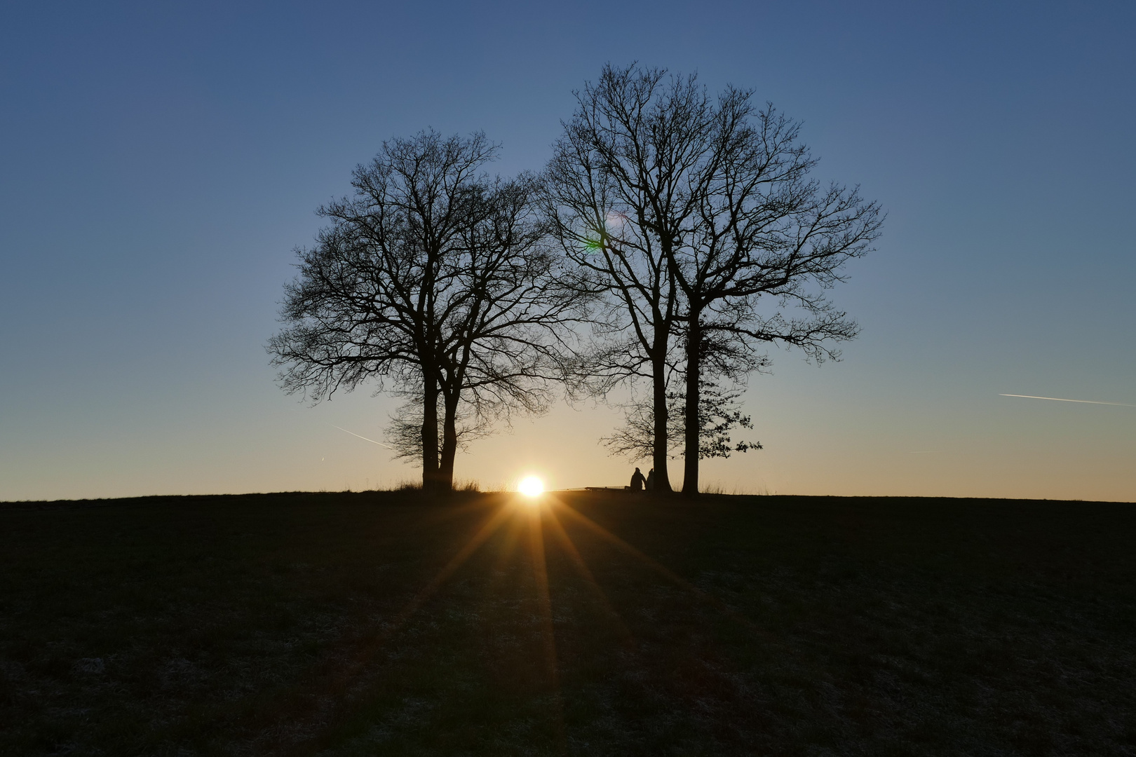 Sonnenuntergang "Freundschaft"