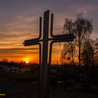 Sonnenuntergang Friedhof Teil 3