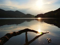 Sonnenuntergang Fuschl am See