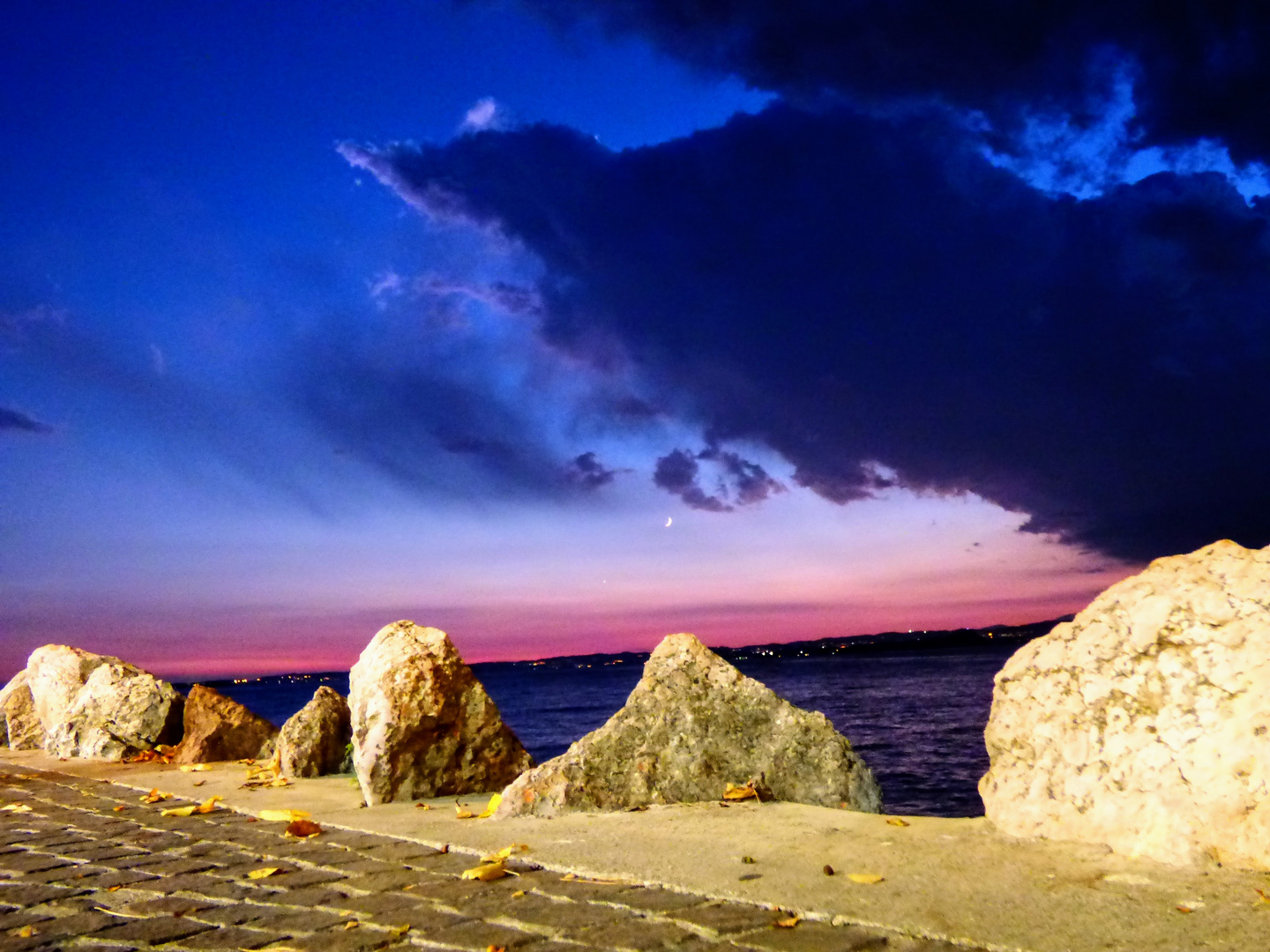 Sonnenuntergang Gardasee 