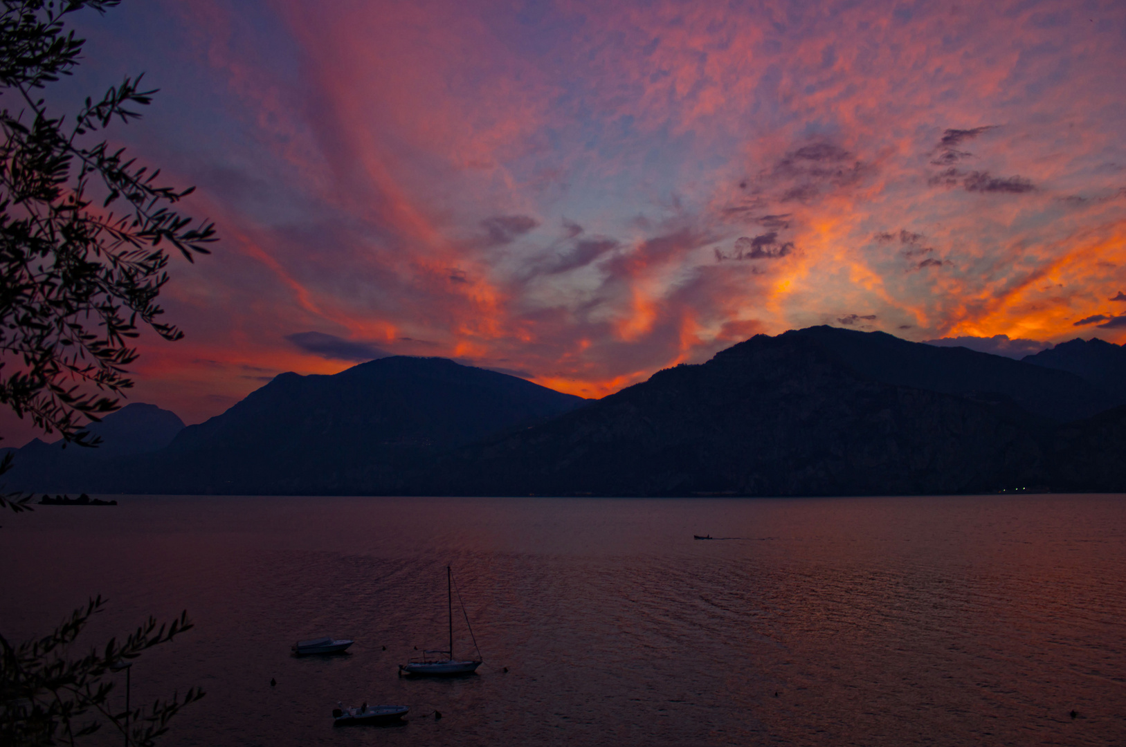 Sonnenuntergang Gardasee