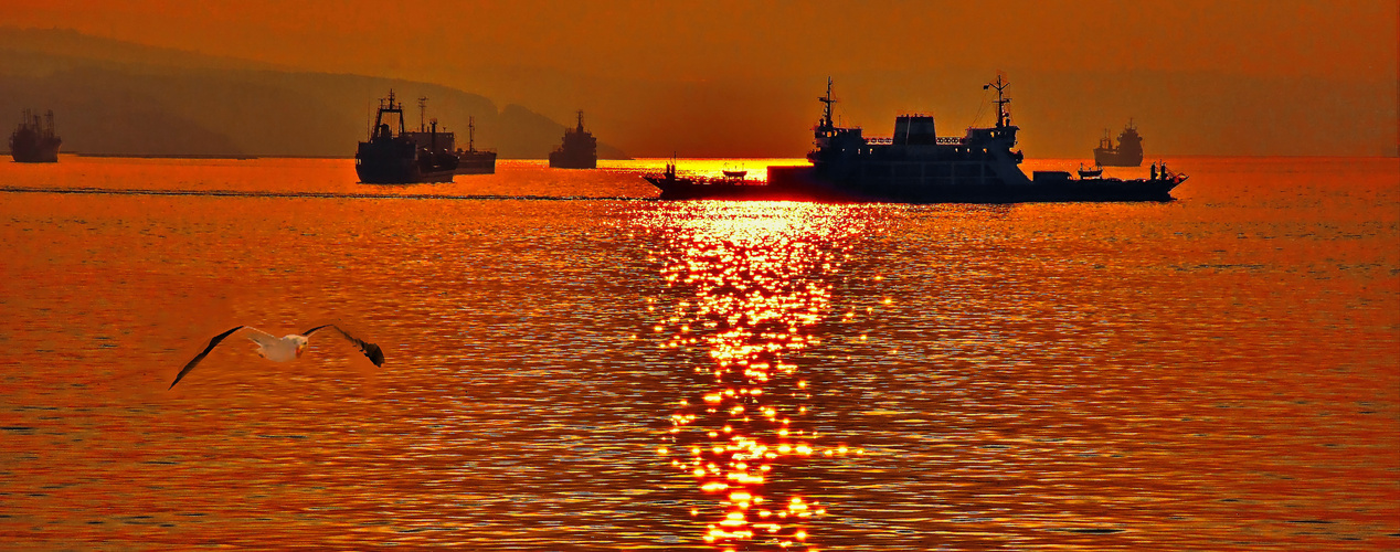 Sonnenuntergang, Gebze Türkei