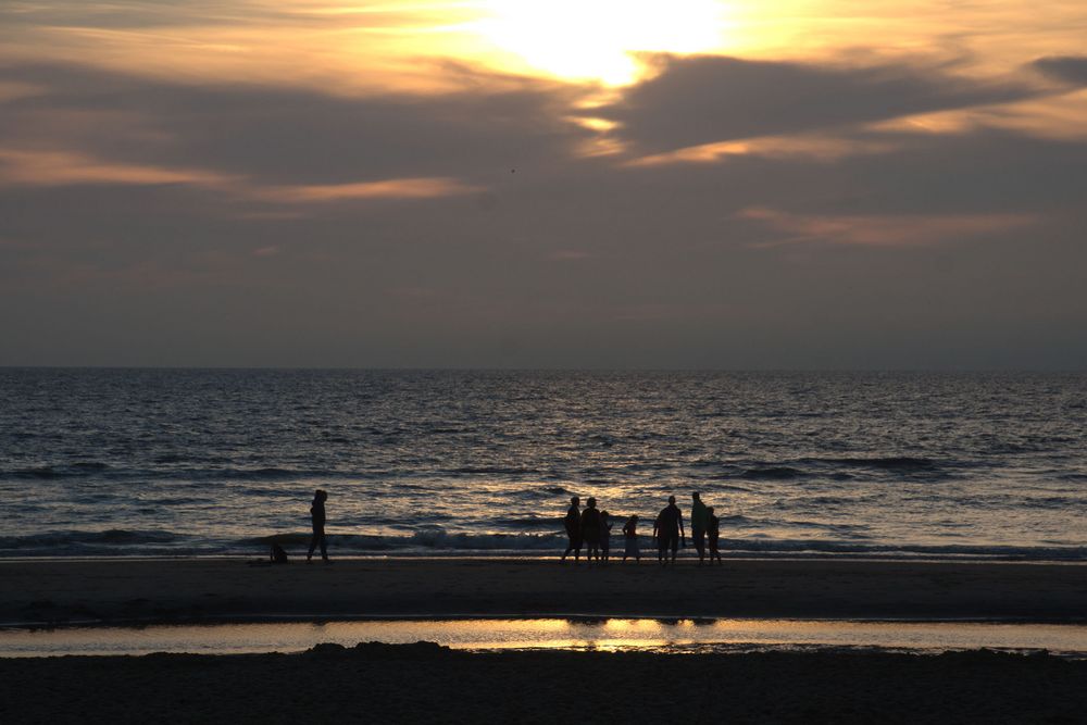 Sonnenuntergang geniessen