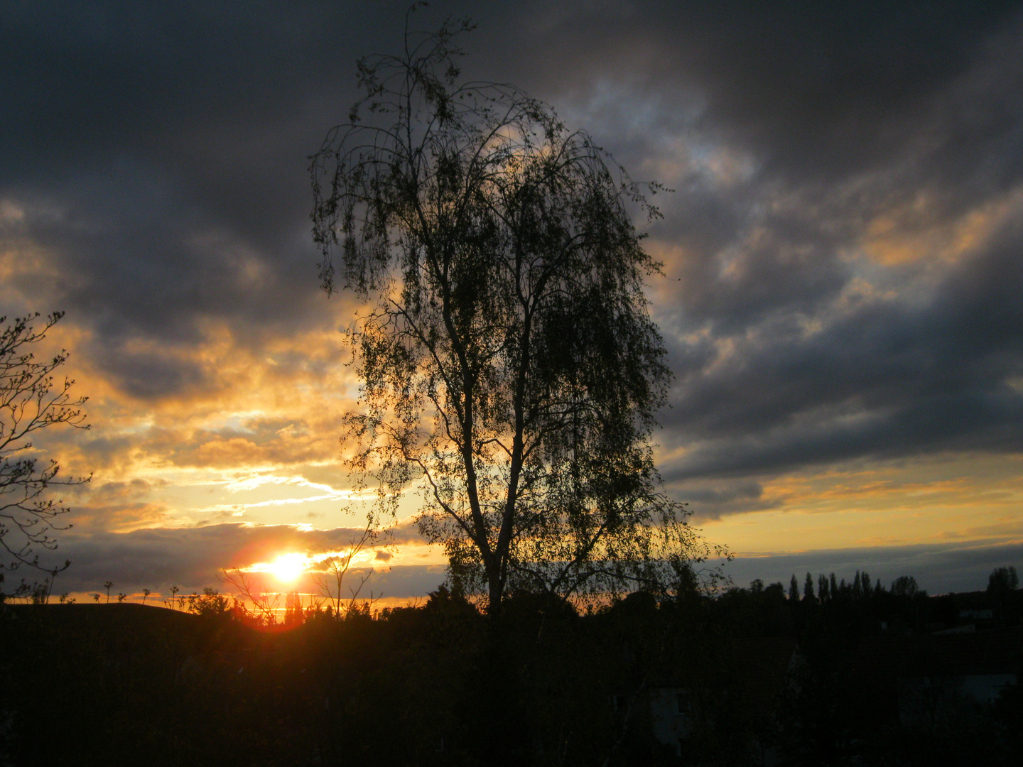 Sonnenuntergang gestern Abend