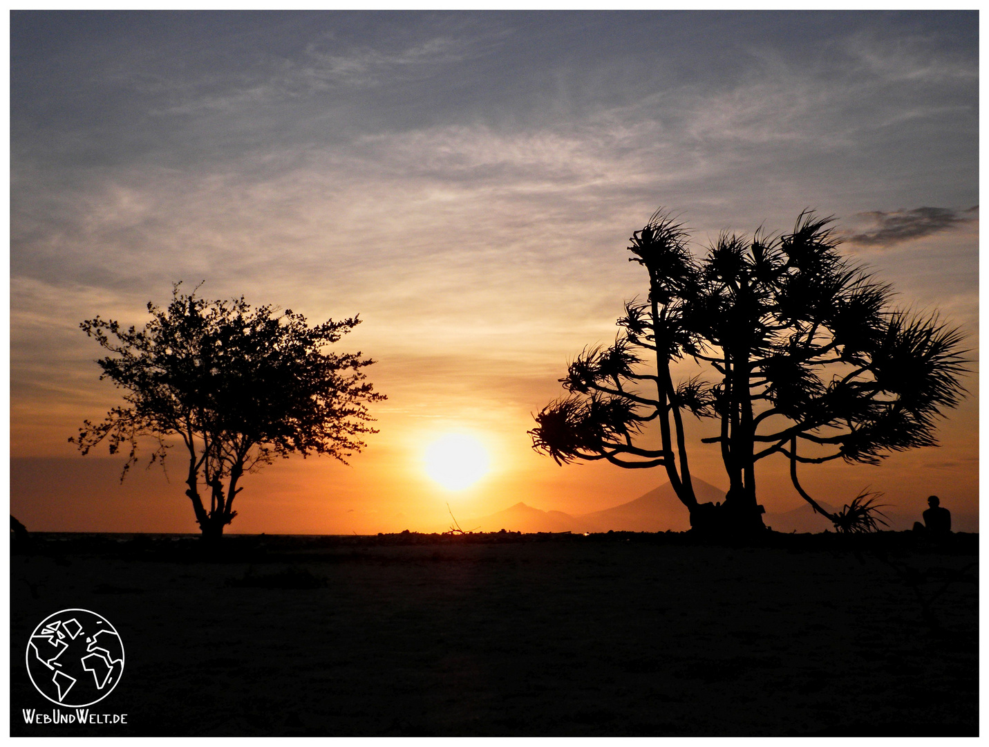 Sonnenuntergang - Gili Iland - Indonesien