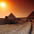 Sonnenuntergang Giza