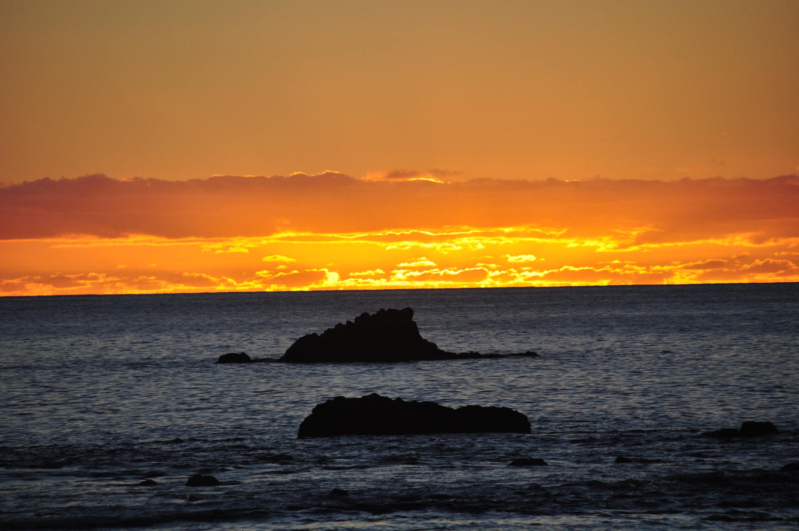 Sonnenuntergang / Gomera