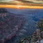 Sonnenuntergang Grand canyon 