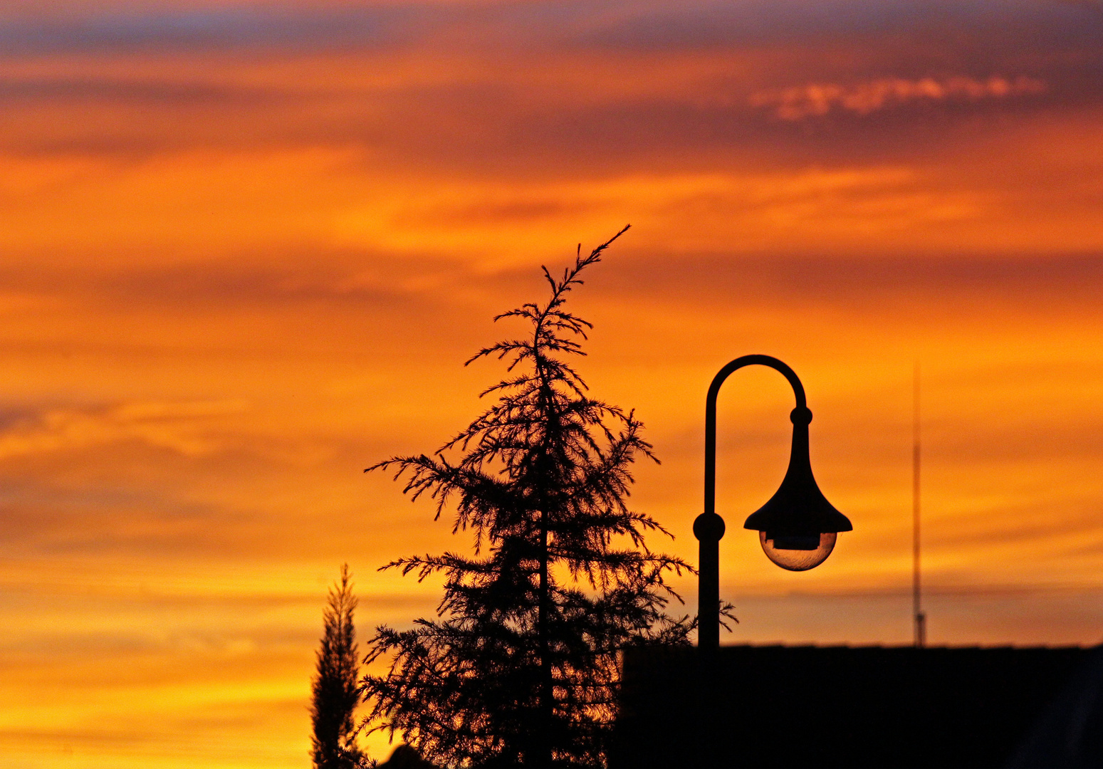 Sonnenuntergang Groß-Gerau