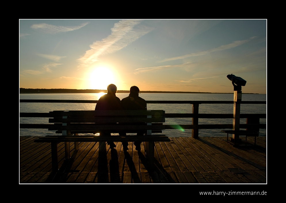 Sonnenuntergang gucken