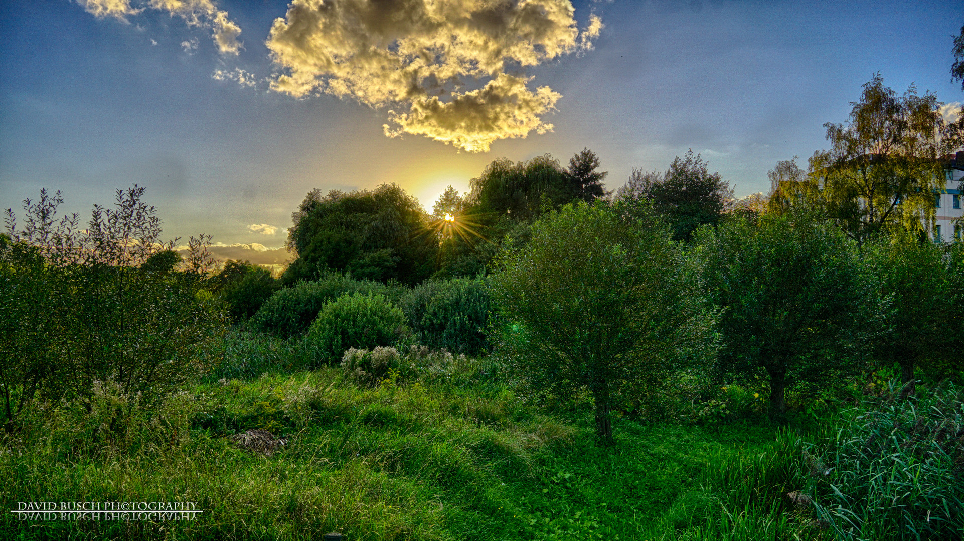 Sonnenuntergang Güstrow HDR