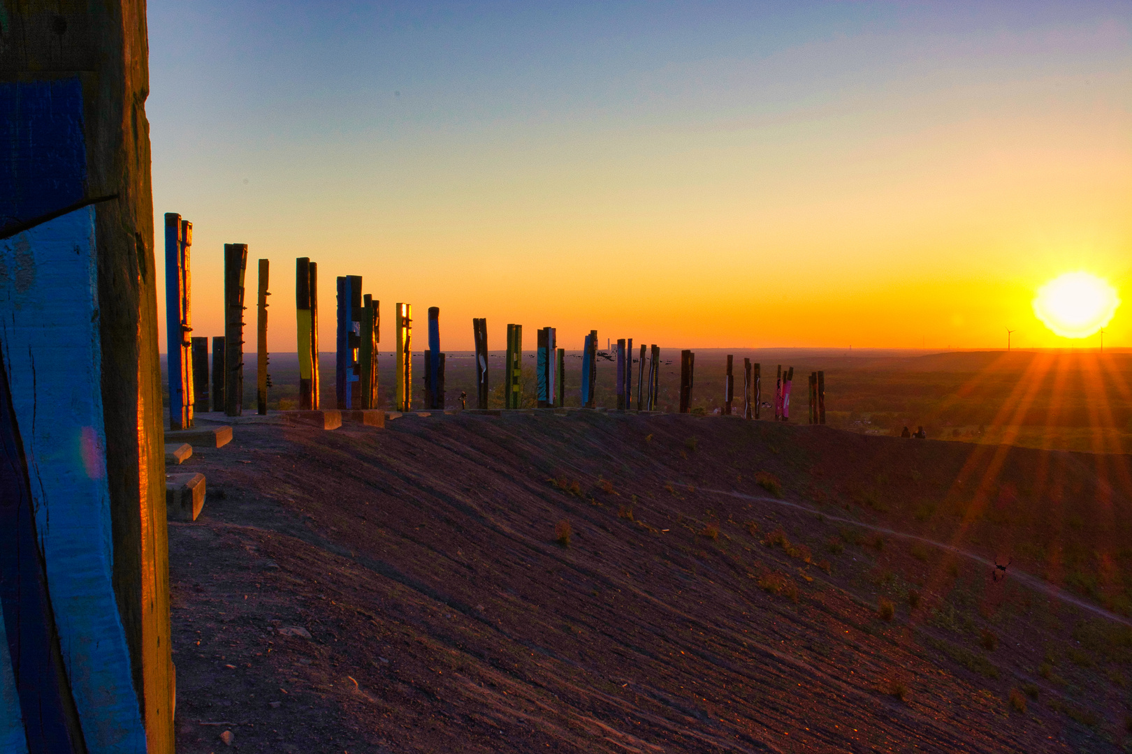 Sonnenuntergang Halde Haniel