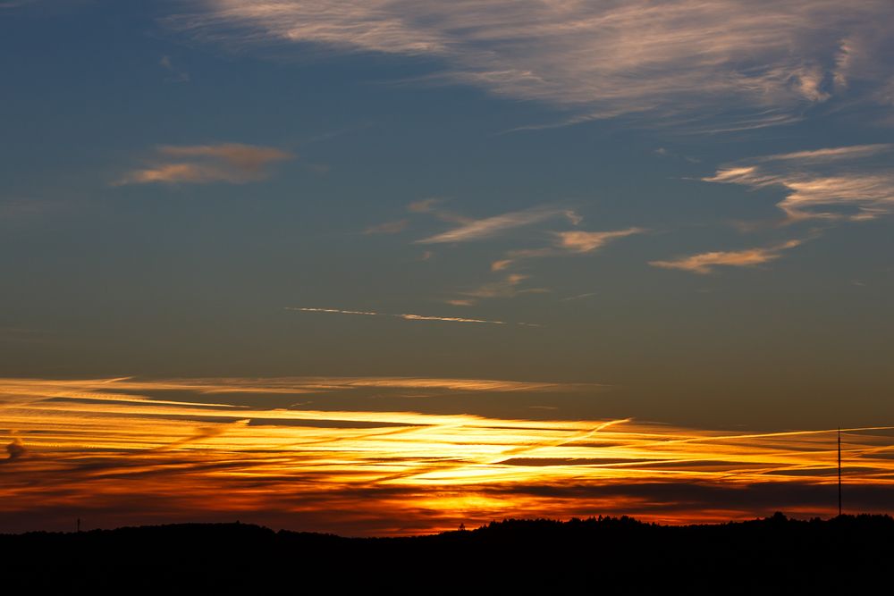 Sonnenuntergang Halde Lydia 041012 totale