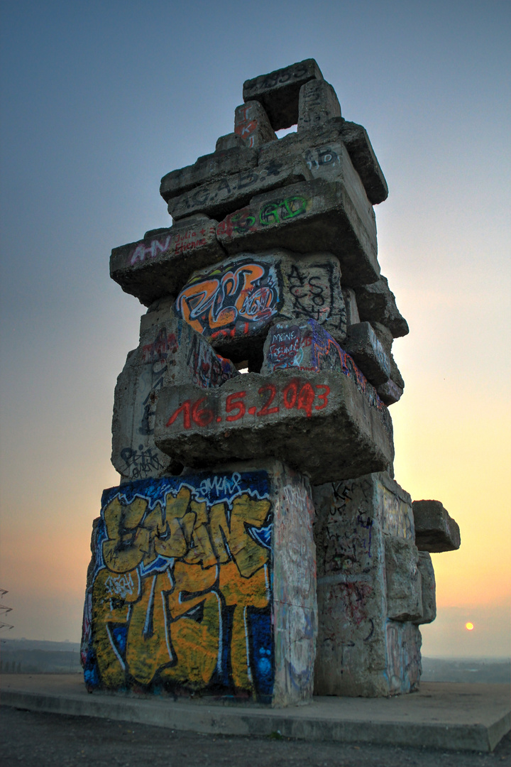 Sonnenuntergang Halde Rheinelbe