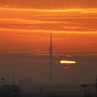 Sonnenuntergang Hamburg Fernsehturm