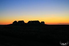 Sonnenuntergang "Hamburger Hallig"