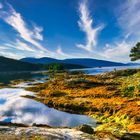 Sonnenuntergang, Hansen Trading and Camping, Bindalseidet - Norwegen