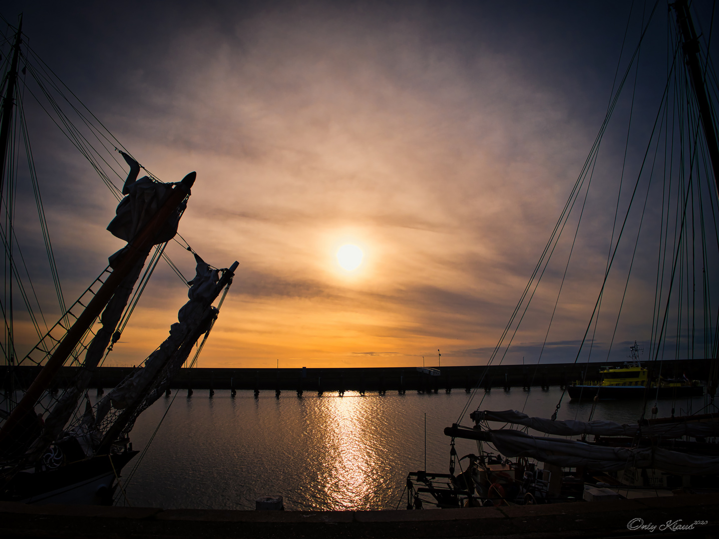 Sonnenuntergang Harlingen