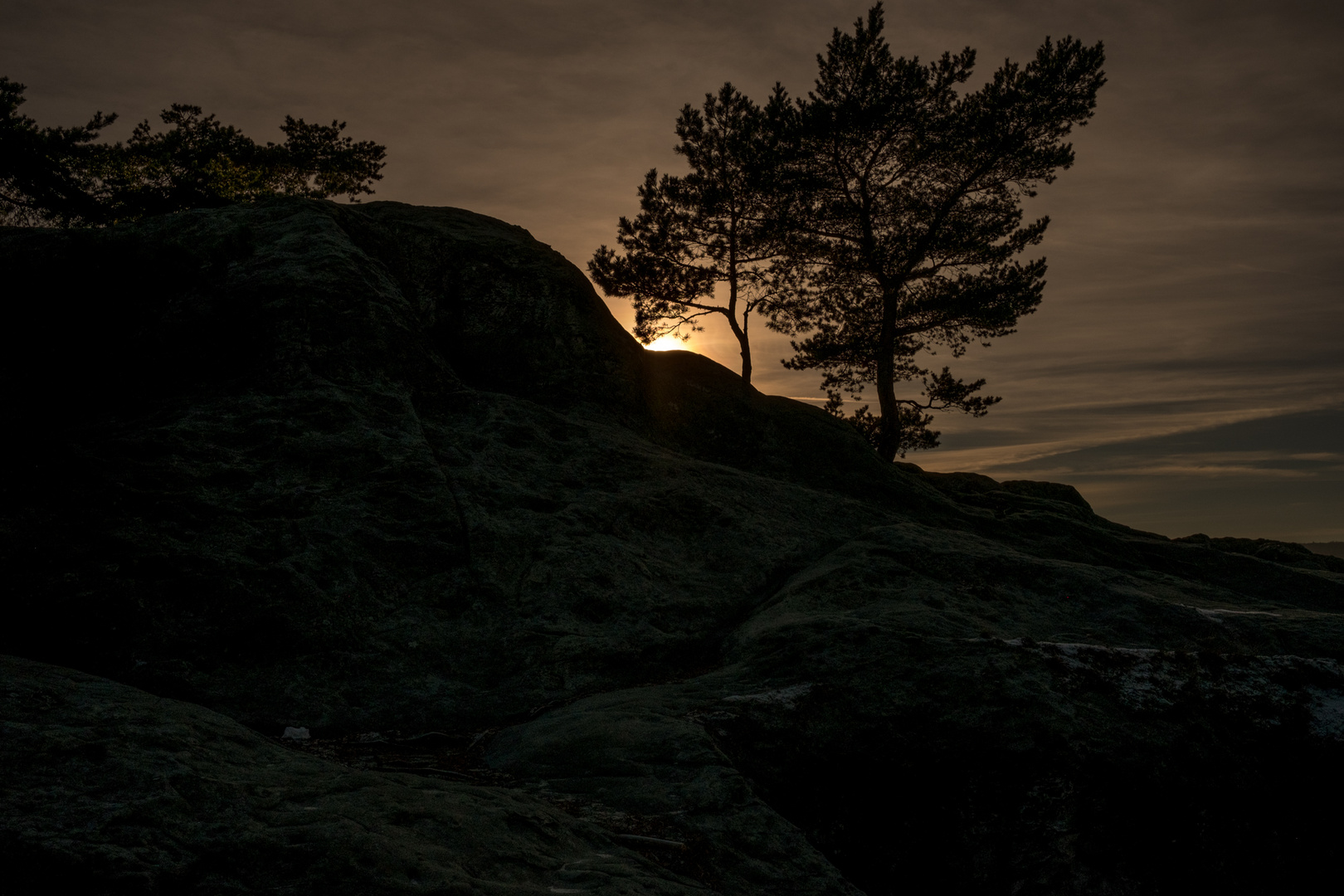 Sonnenuntergang Harz