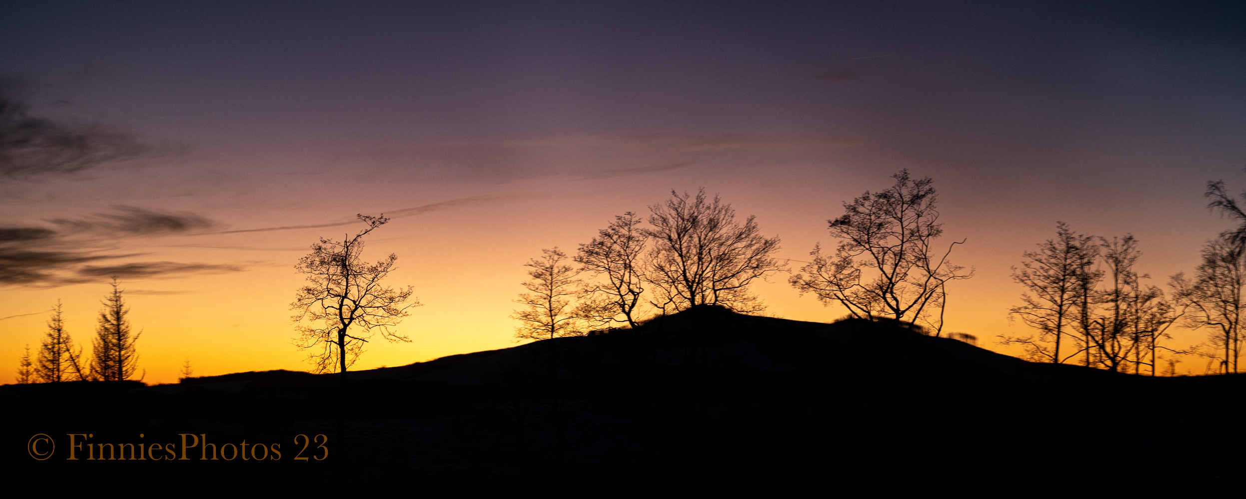 Sonnenuntergang, Harz