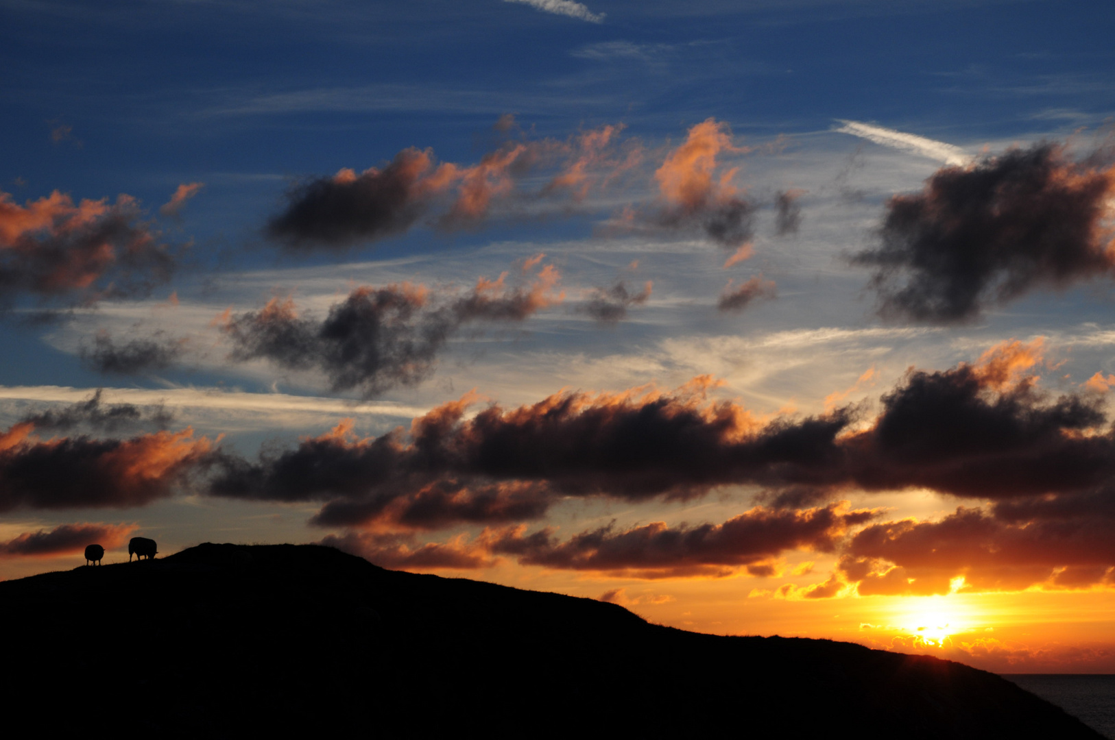 Sonnenuntergang Haugesund