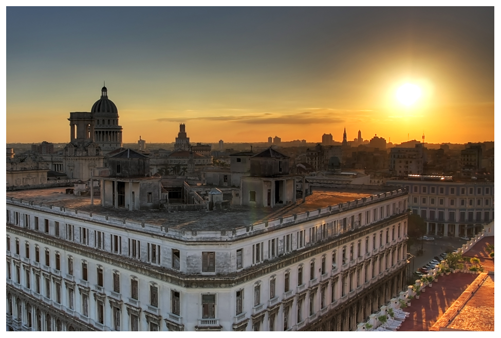 Sonnenuntergang Havanna