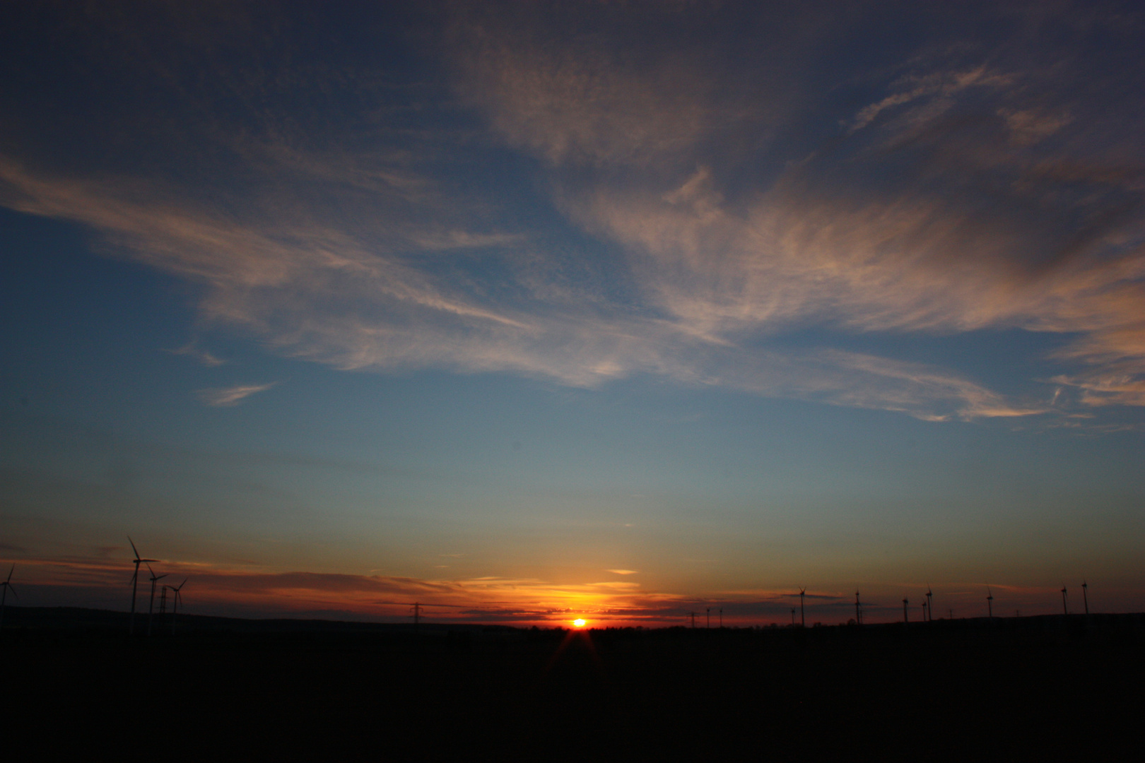 Sonnenuntergang Haverlah