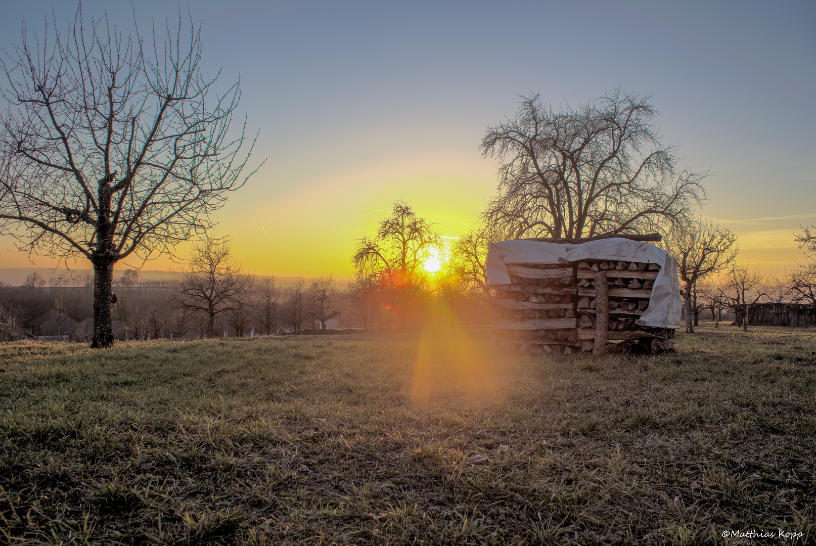 sonnenuntergang hdr