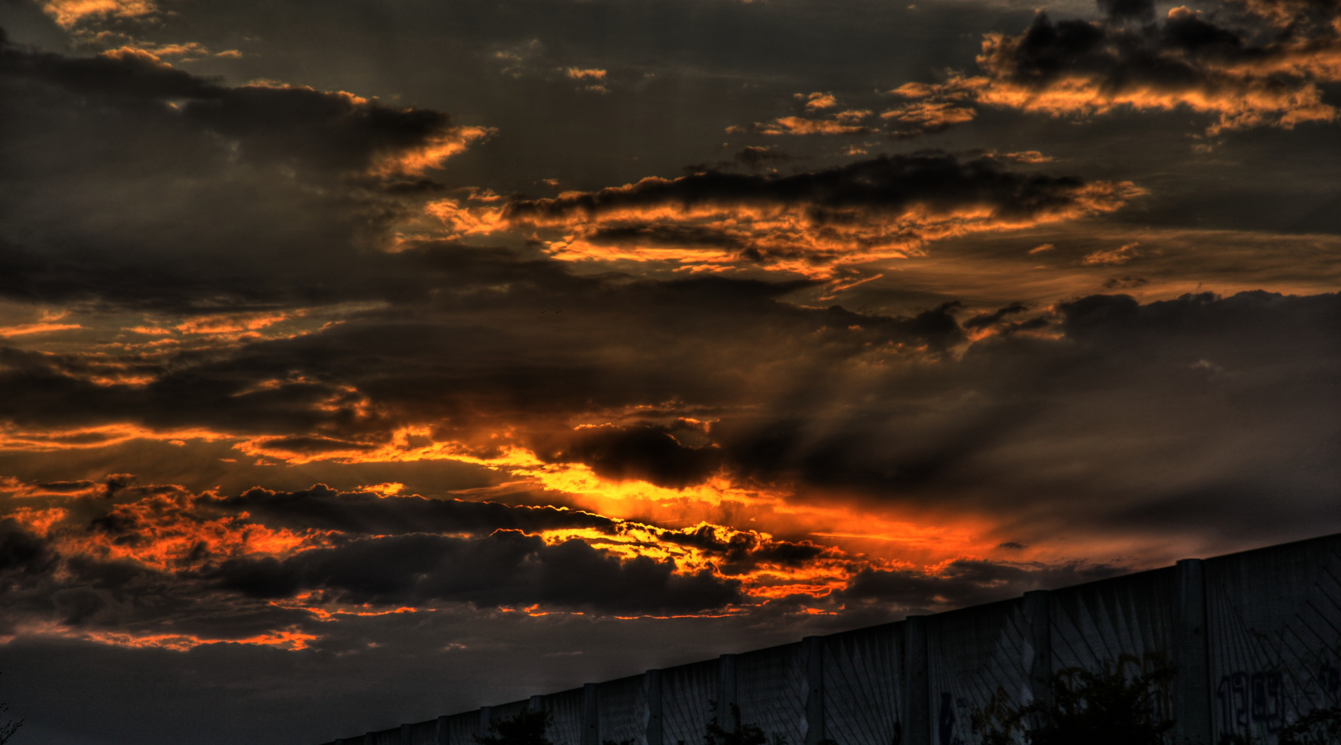 sonnenuntergang hdr