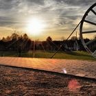 Sonnenuntergang hdr Dortmund Nette /Hansemannpark