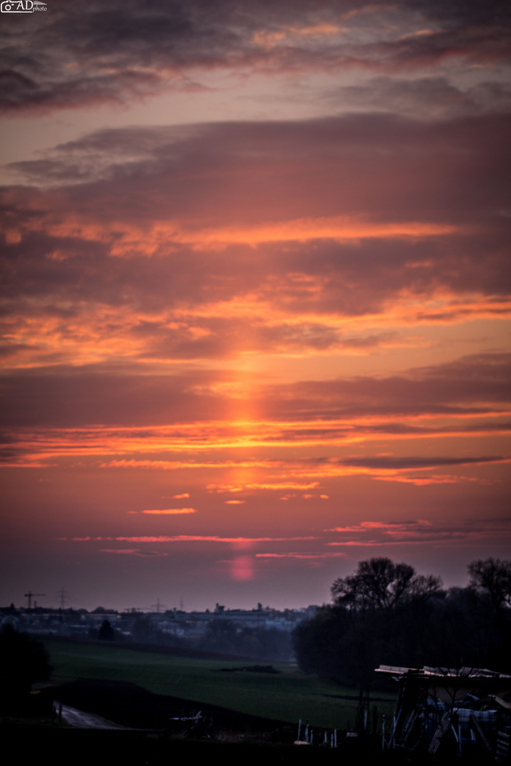 Sonnenuntergang-HDR