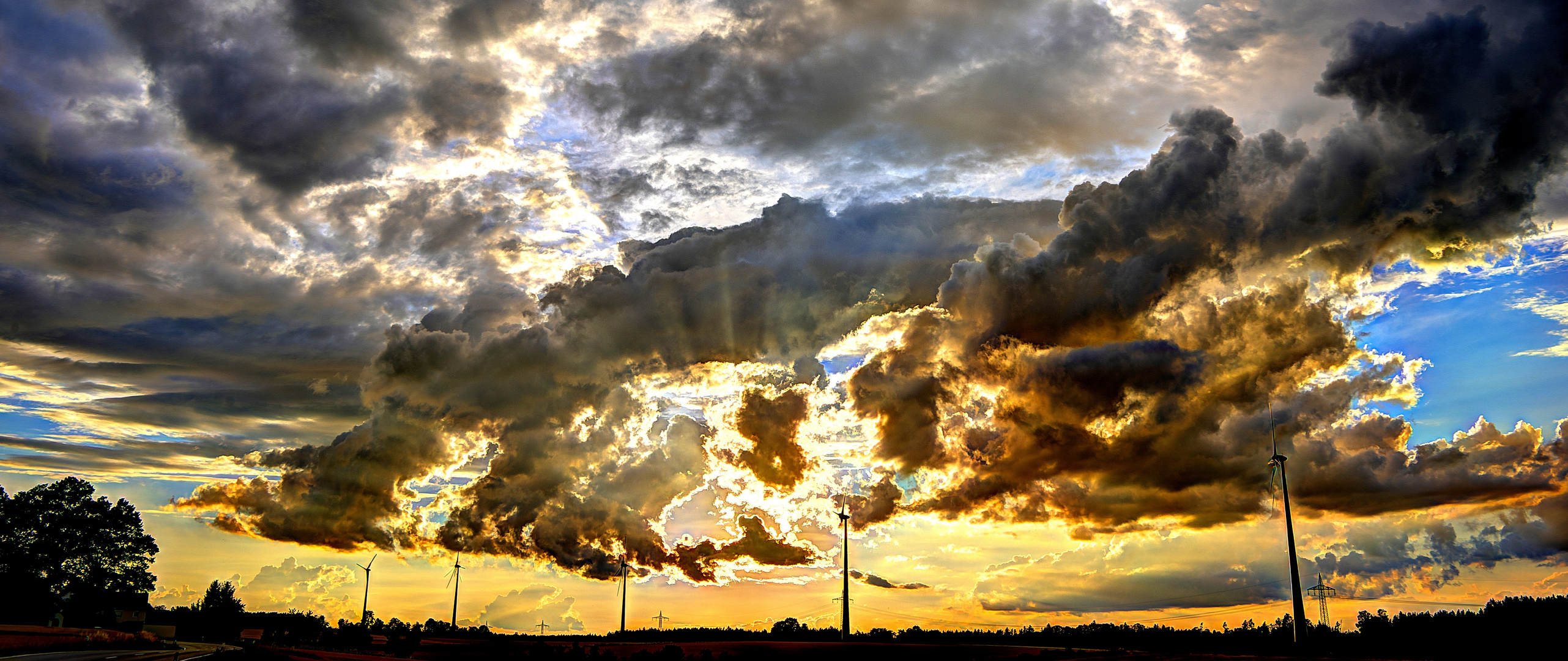 Sonnenuntergang HDRI