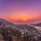 Sonnenuntergang Heidelberg...