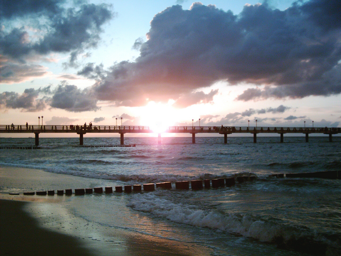 Sonnenuntergang Heiligendamm