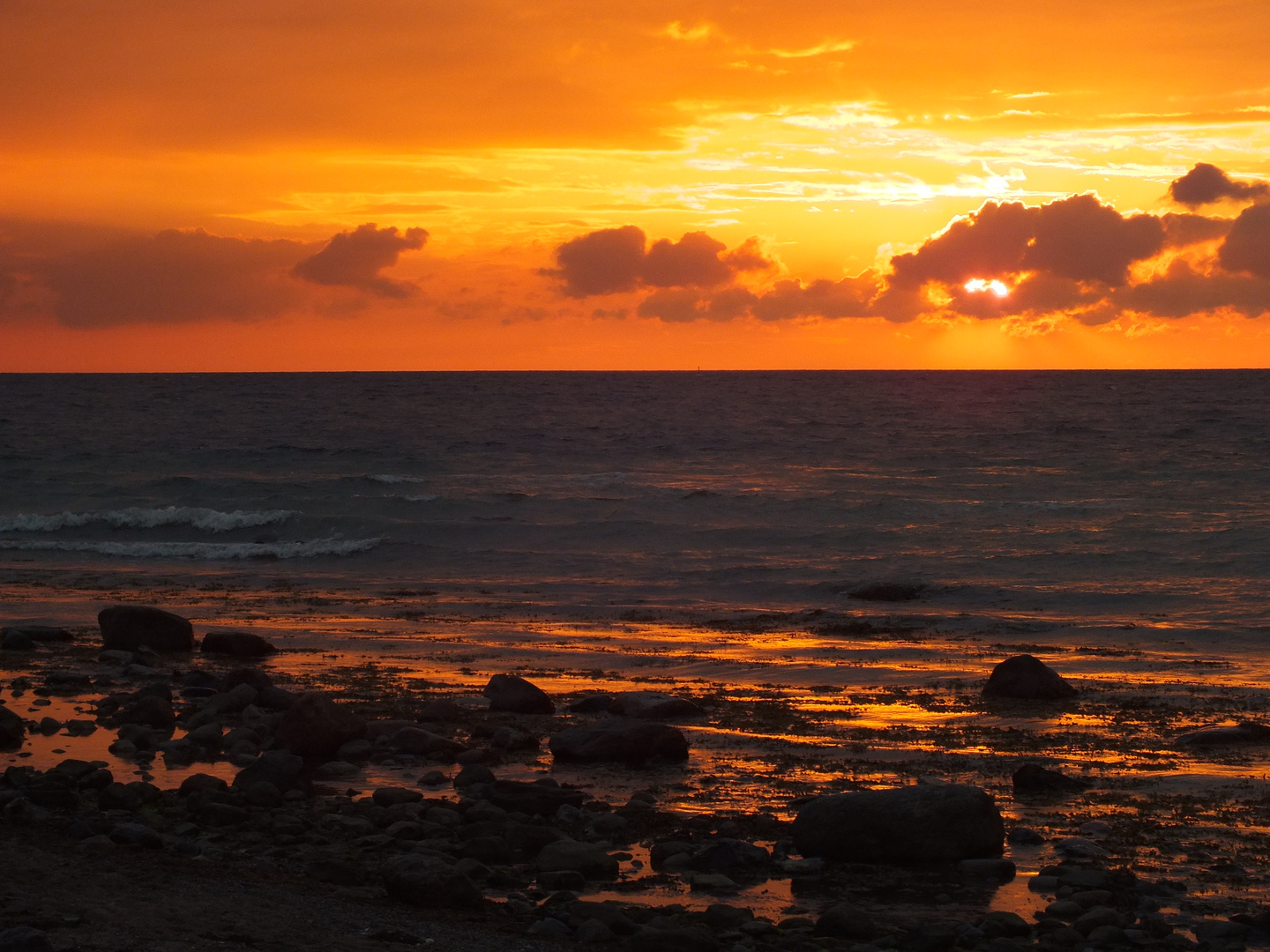 Sonnenuntergang Heiligenhafen