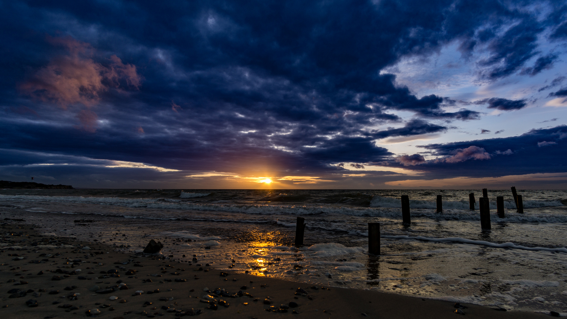 Sonnenuntergang Heiligenhafen